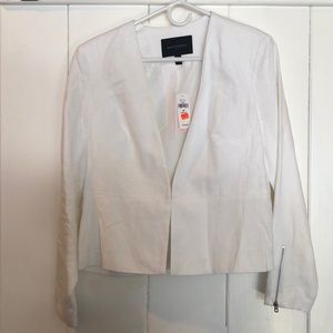 Banana Republic white blazer